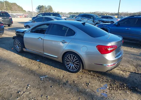 2015 Kia Cadenza Premium из США, поврежденный, VIN KNALN4D70F5184670